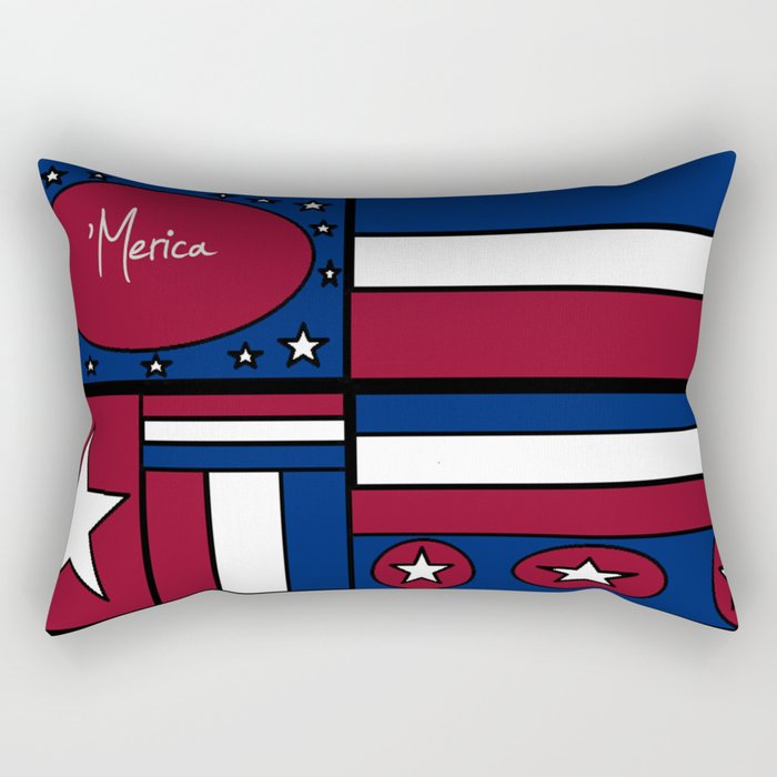 'Merica! Rectangular Pillow