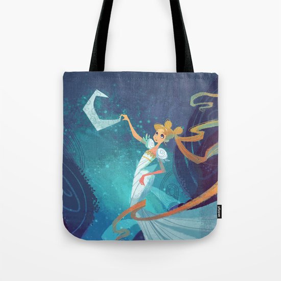 Serenity on the Moon Tote Bag