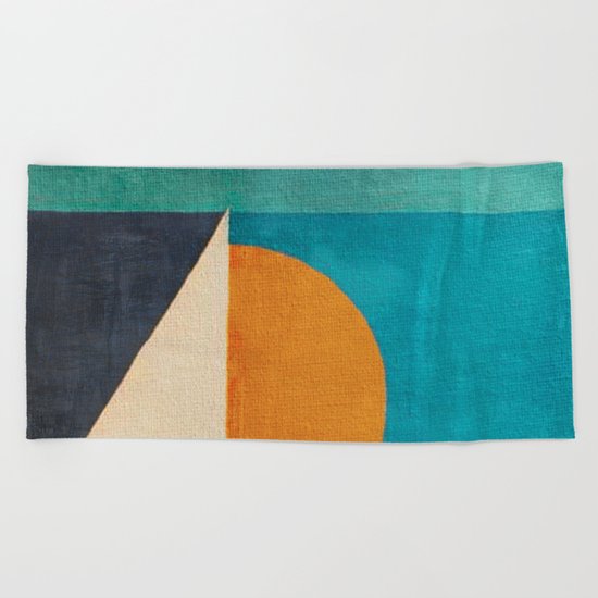 Regata al Tramonto Beach Towel