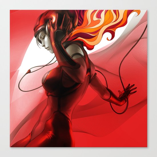 Pepper Groove Canvas Print