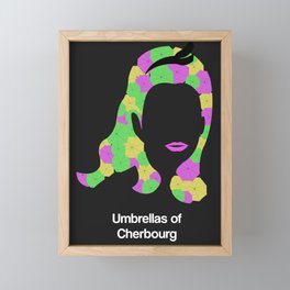Umbellas Framed Mini Art Print