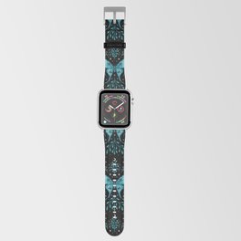 Mystical Luna Moth - Turquoise Apple Watch Band