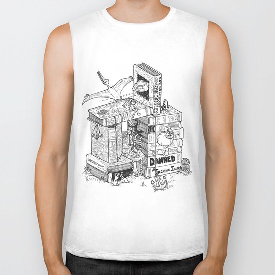 Worlds within Worlds Biker Tank