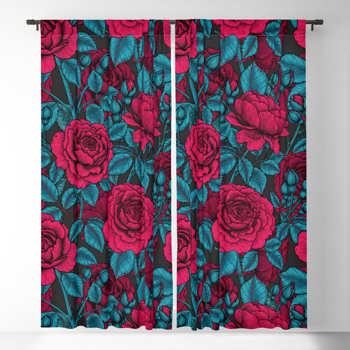 Roses    Blackout Curtain
