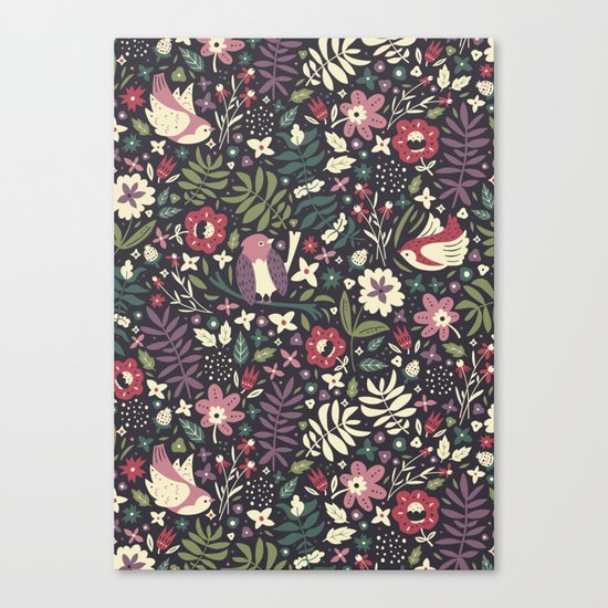 Little Birds Canvas Print