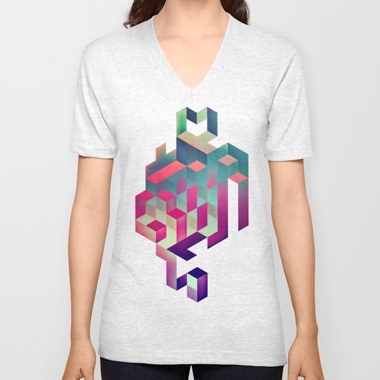 isyhyrtt dyymyndd spyyre Unisex V-Neck