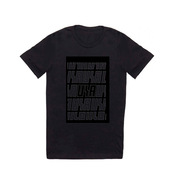 Black USA #4 T Shirt