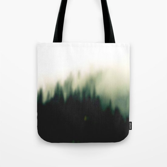 Foggy forrest 2 Tote Bag