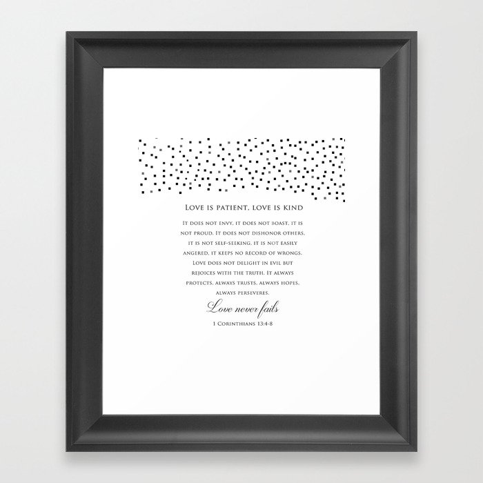 1 Corinthians 13 8 Love Never Fails Marriage Wedding Verse 1 Corinthians 13 8 Love Never Fails Marriage Wedding Verse Art Print