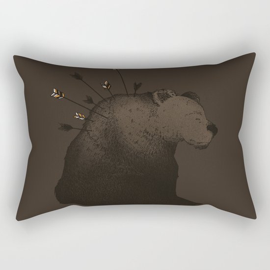 I'm Fine Rectangular Pillow