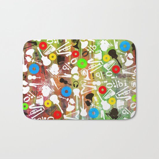 music Bath Mat