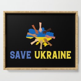 Save Ukraine Serving Tray