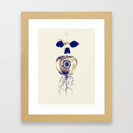 Apple Skull #2 Framed Art Print