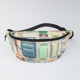 Free Parking Fanny Pack | Curated, Automobiles, Aeroplane, Multicoloured, Retro, Color, Digital, Children, Cars, Vintage 