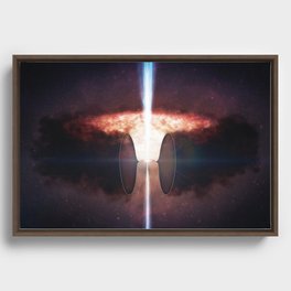 Quasar Framed Canvas