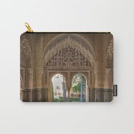 Lindaraja oriel. The Alhambra palace. Granada. Spain. Medium format, Film Carry-All Pouch | Photo, Historic, Mediumfortmat, Granada, Alhambra, Spain, Europe, Decor, Palace, Fineart 