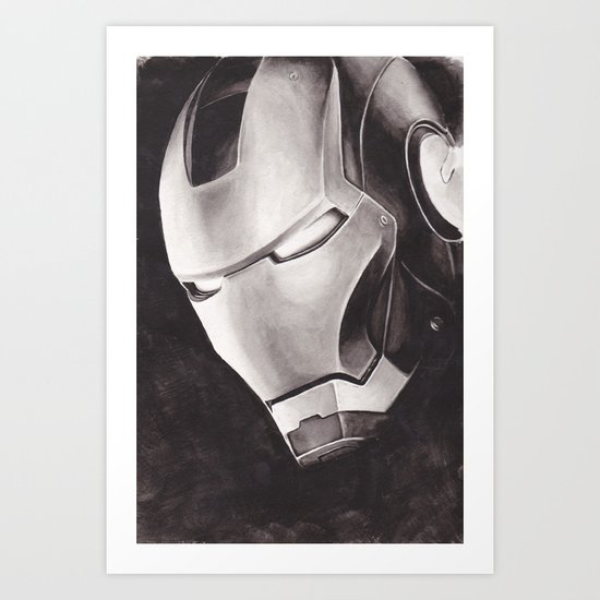 iron man Art Print