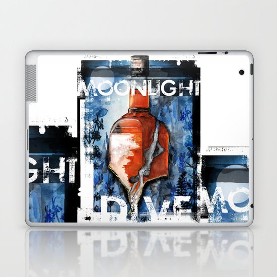 MOONLIGHT DIVE Laptop & iPad Skin