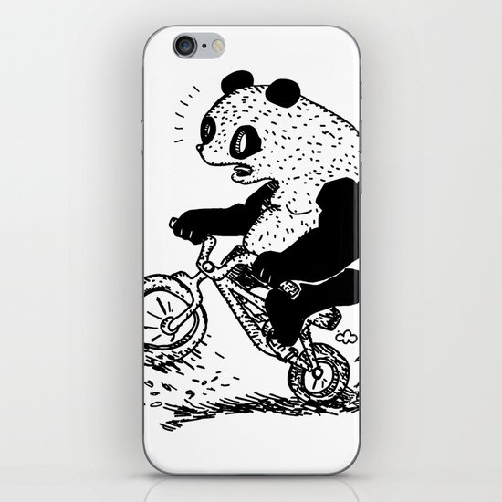 Dirt Jump Panda iPhone & iPod Skin