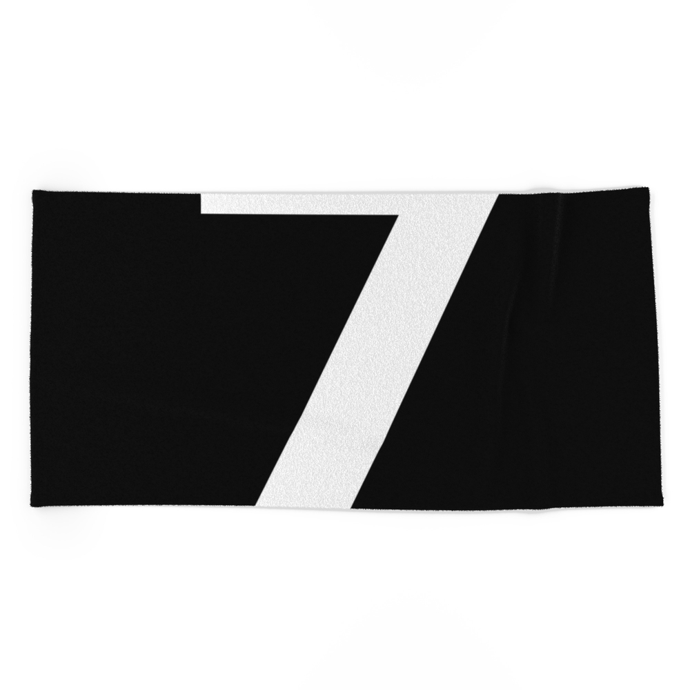 black beach towels oversized