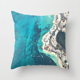 From Above Throw Pillow