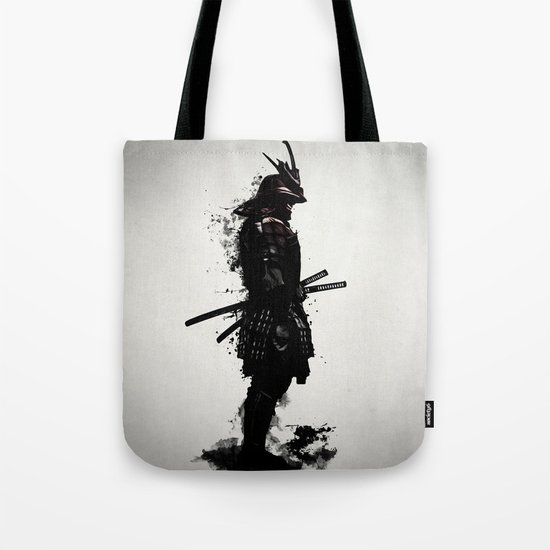Armored Samurai Tote Bag