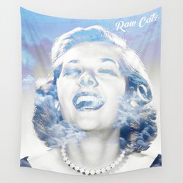 Living Above The Clouds - Raw Catz Wall Tapestry