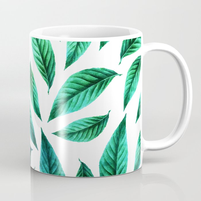 Tropical Foliage Pattern #society6 #decor #buyart Coffee Mug