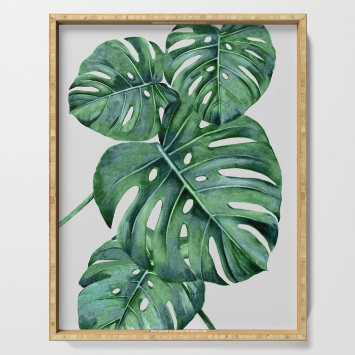 Monstera Serving Tray