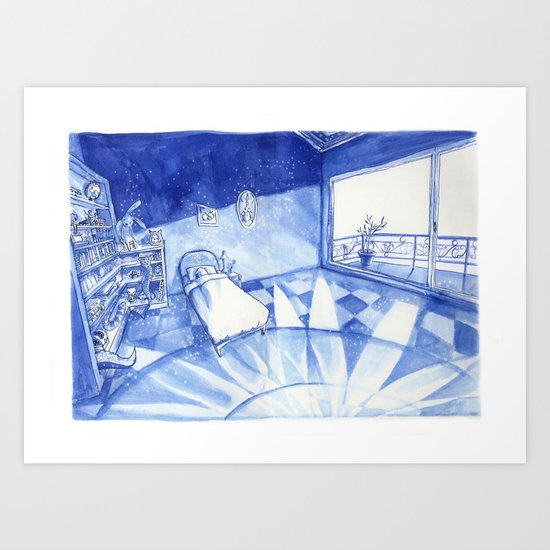 the room Art Print