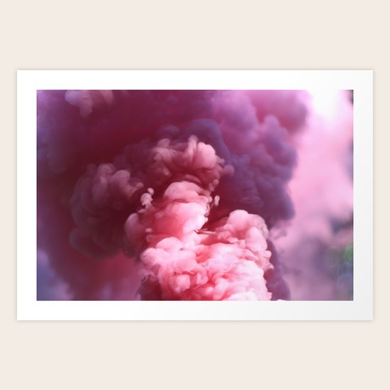 pink Art Print