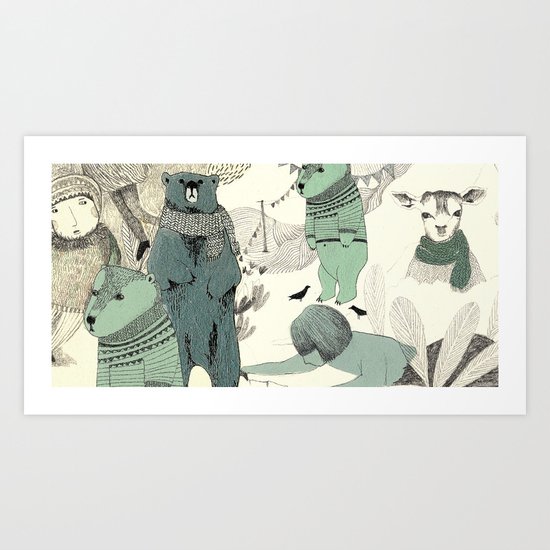 wild Art Print