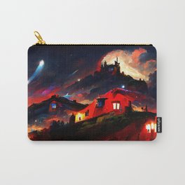 A fairy landscape, a magical night Carry-All Pouch