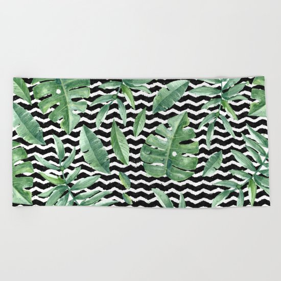 Tropical Geometry Beach Towel