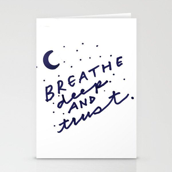 Breathe & Trust Stationery Cards