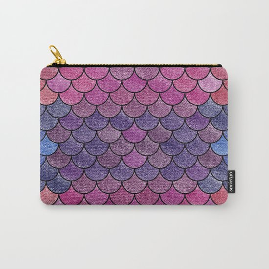 Lovely Pattern V (Glitter Version) Carry-All Pouch