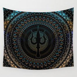 Trisula  -Trident of Shiva Wall Tapestry