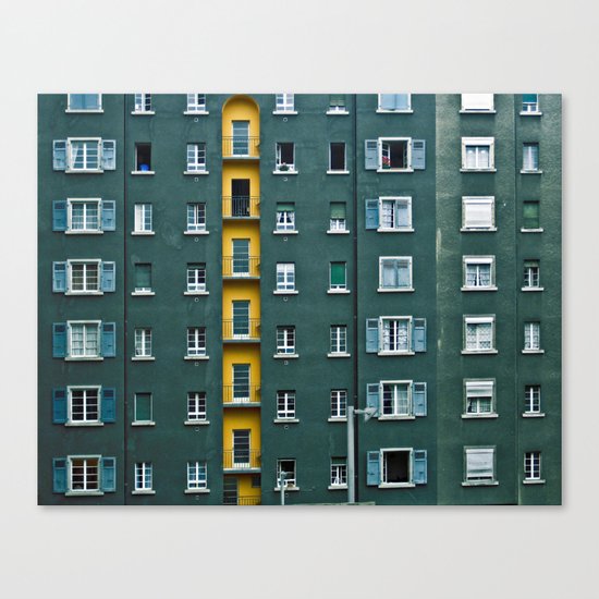 In and Out. Canvas Print