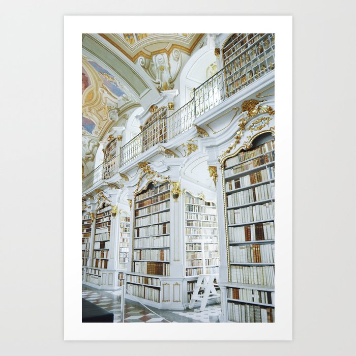 Beauty & The Beast :: Admont Abbey Art Print