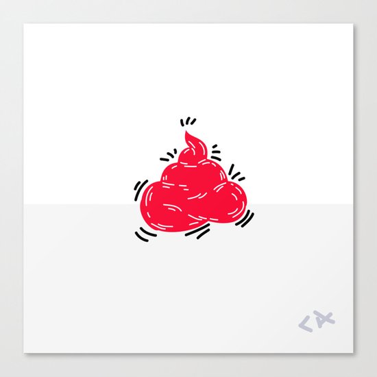 POOP Canvas Print