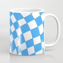 Picnic Blanket in the Heat Wave - light electric blue Coffee Mug