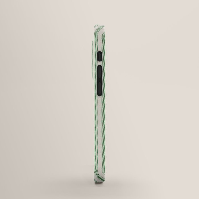 French Green Ticker Stripe