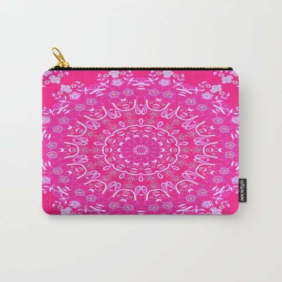 Summer Rain Mandala Carry-All Pouch