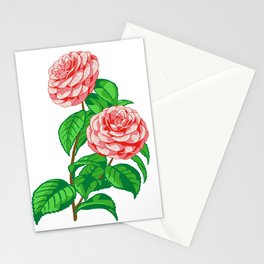 Camellia (Pattern + Print) Stationery Card