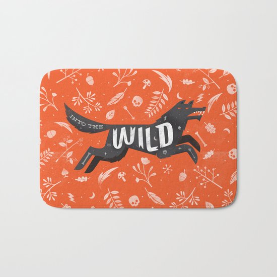 Into the Wild Bath Mat