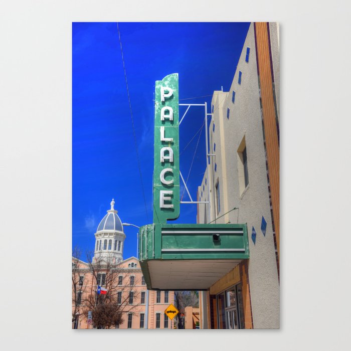 The Palace Canvas Print