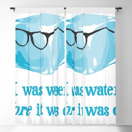Hipster Ice Cube Was Water Before It Was Cool  Blackout Curtain