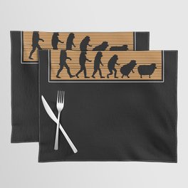 Funny Novelty Conspiracy Sheeps Are People Human Placemat