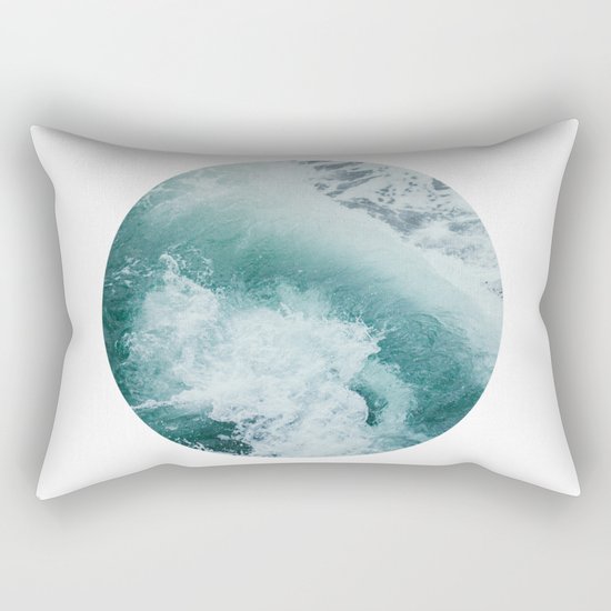 Circle Sea Rectangular Pillow