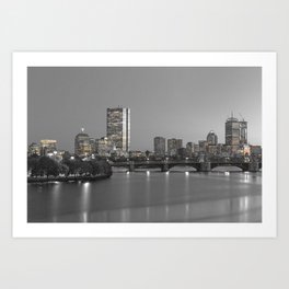 Boston City VII Art Print